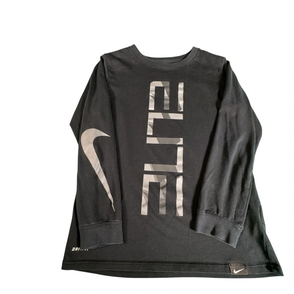 Nike Boys M Lot 4pc Dri-FIT T-Shirts Pants Athletic Elite Logo Swoosh Bundle - Picture 11 of 14